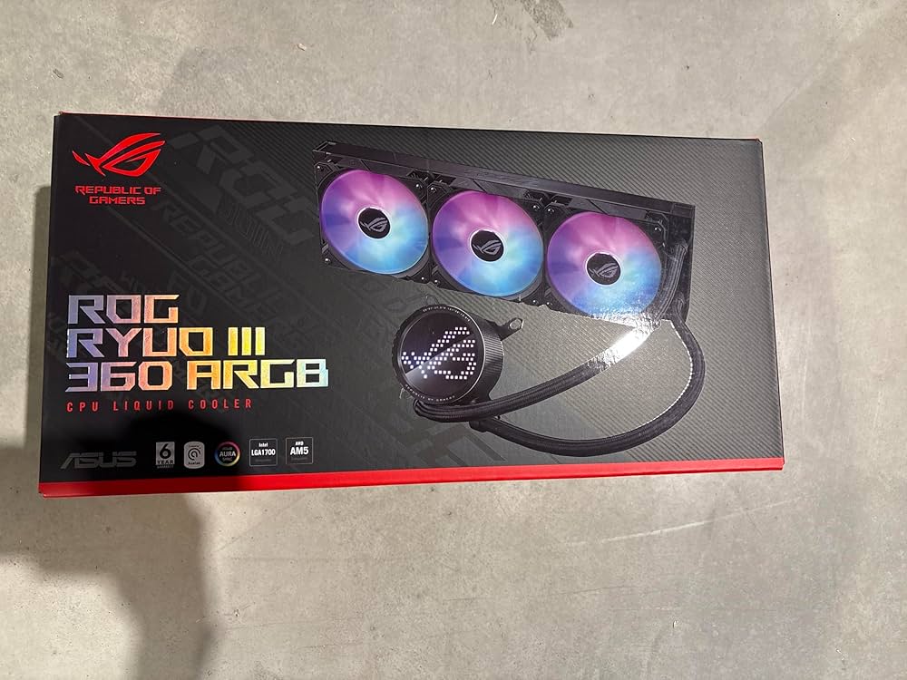 Amazon.com: ASUS ROG RYUO III 360 ARGB All-in-one AIO Liquid Amazon.com: ASUS ROG RYUO III 360 ARGB All-in-one AIO Liquid