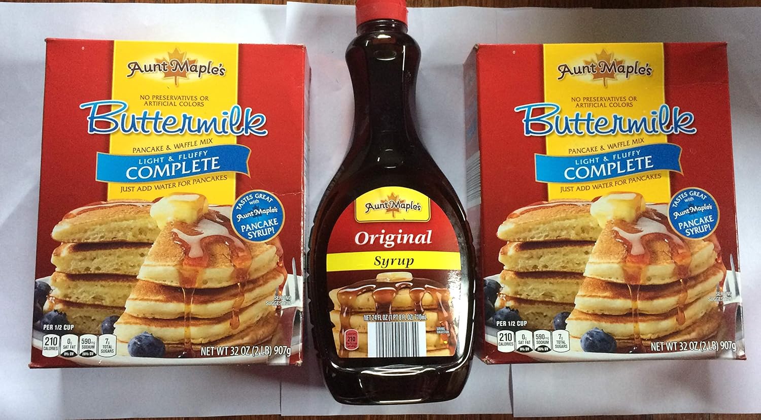 Aunt Maple's Buttermilk Pancake & Waffle Mix With aunt