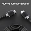 Juo 4K 60Hz 18Gbps HDR ARC HDCP Supported HDMI 2.0 Cable 2 Meters