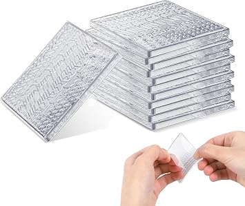 Non Slip Furniture Pads, 12 PCS Clear Anti Skid Furniture Grippers