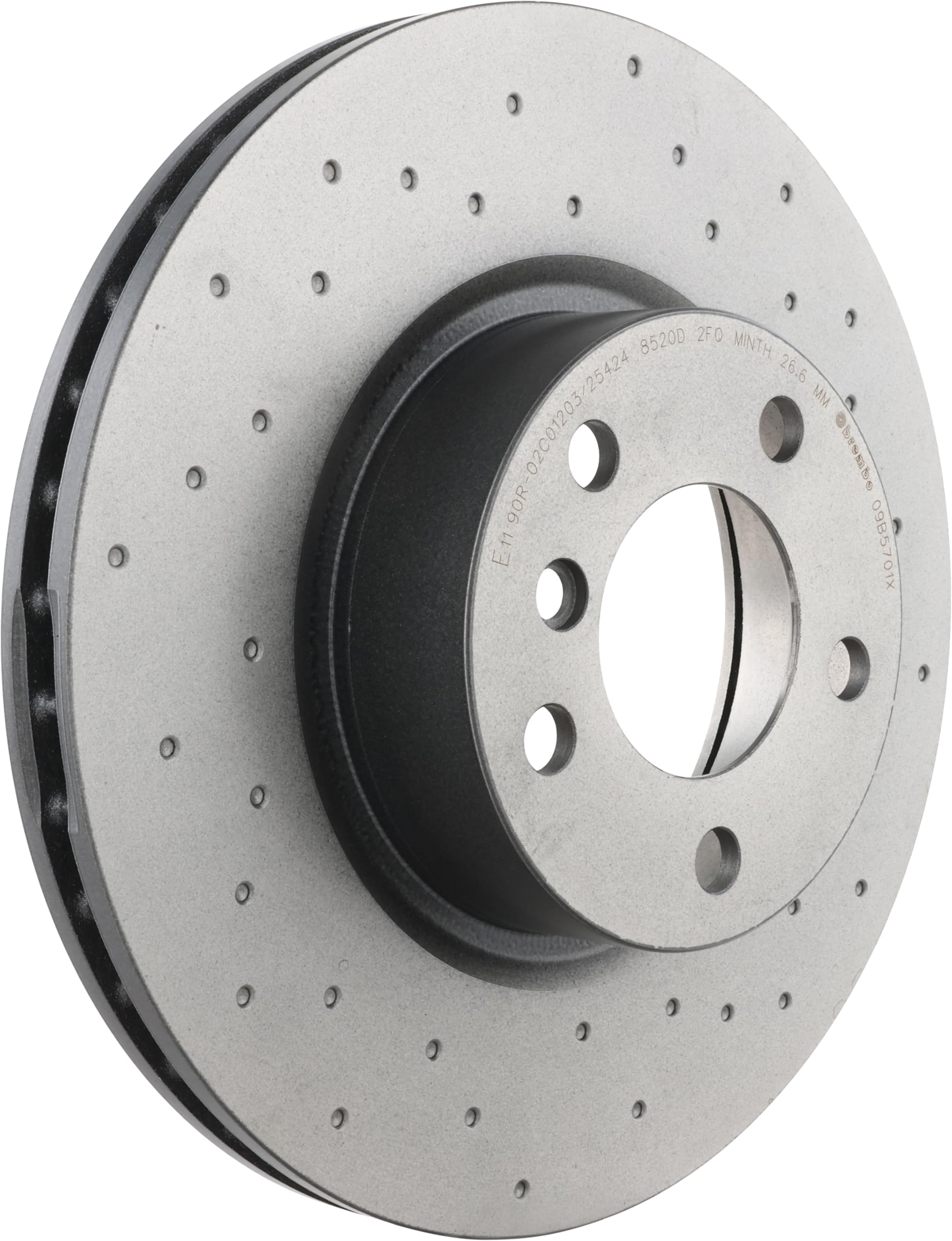 2x Brake Discs Pair Vented fits BMW X3 F25 3.0 Front 10 to 17 328mm Set Brembo