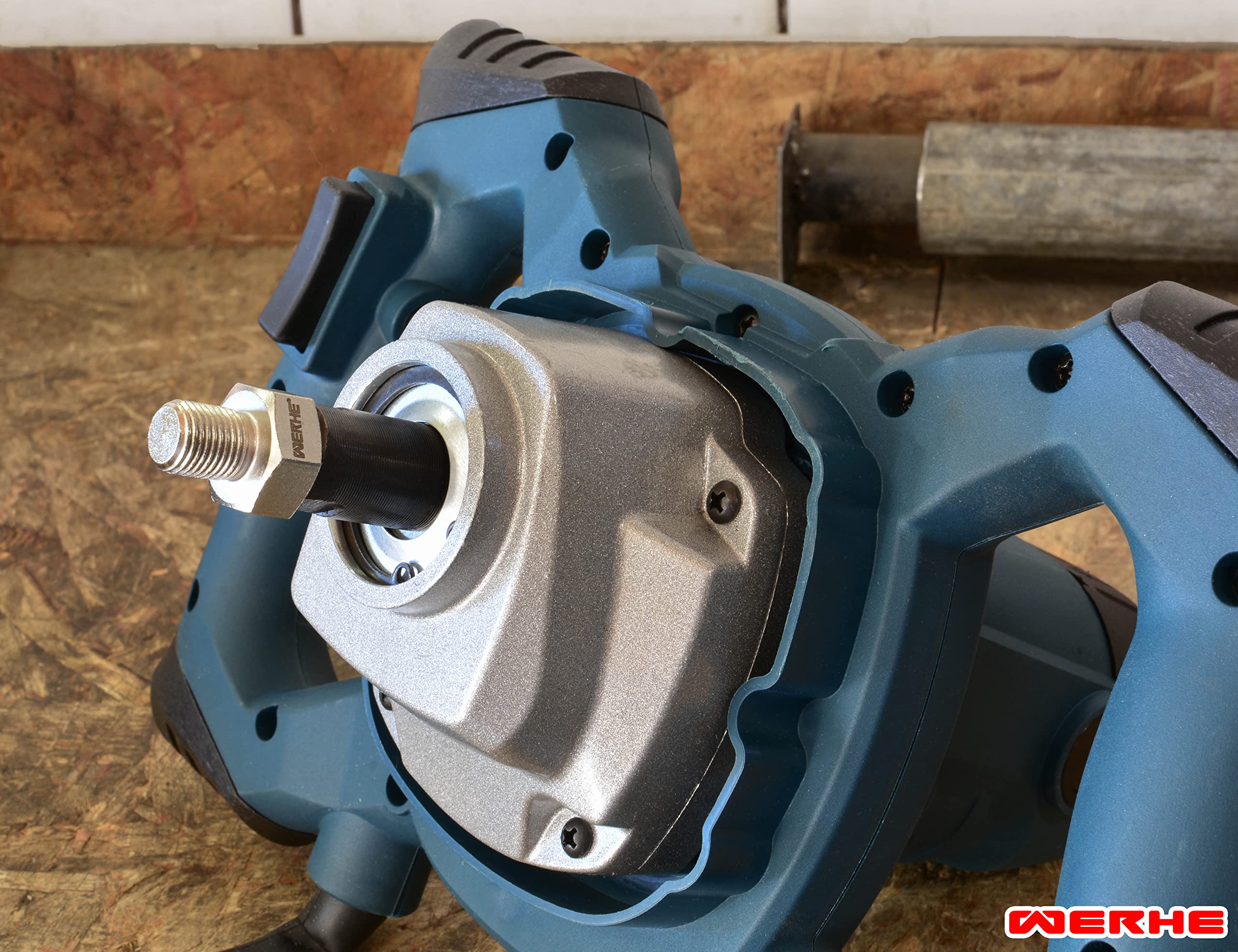 WERHE Thread Adapter 1/2-20UNF & M14 External, Alloy Steel - for Mixers Drill Chucks - Image 2