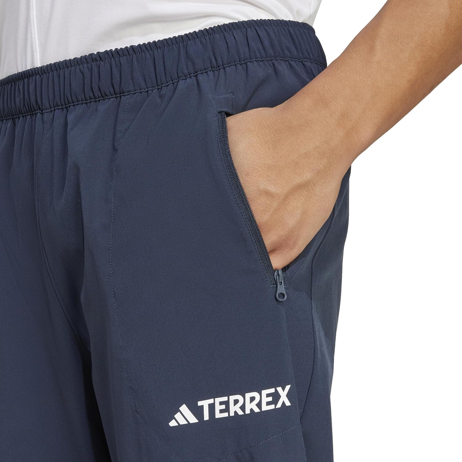 adidas Mens Terrex Multi Essentials Hiking Stretch Pants - Image 5