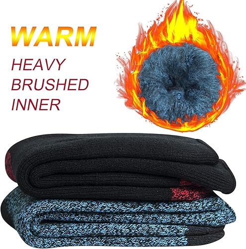 Miniatura 4 de Thermal Socks for Men, Thick Warm Cold Weather Heated Socks for Winter