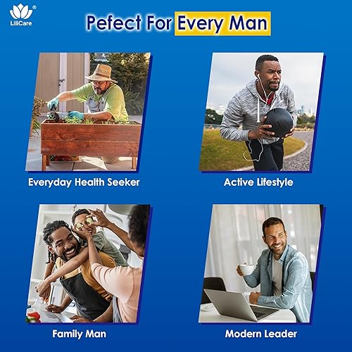 Miniatura 6 de Gomitas multivitamínicas para hombre, multiminerales, Omega 3 vegano, CoQ10, probióticos, vitaminas diarias para hombres A, C, D3, E, B6, B12,