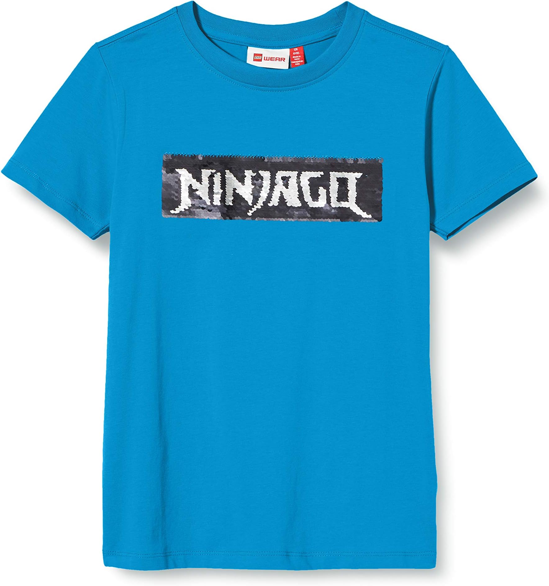 Lego Wear Boy's Lwtobias Ninjago Wendepailletten T-Shirt