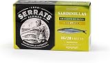 CONSERVAS SERRATS - Sardines Txikis à l'Huile d'Olive Vierge au Citron - 12 Boîtes x 115g (Total : 1380g) - Touche Citronnée Fraîche et Naturelle - Fabrication 100% Artisanale - 3