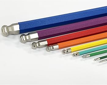 Amazon | ノグチ(NOGUCHI) カラーヘックスレンチセット [YC-623-9C] 9