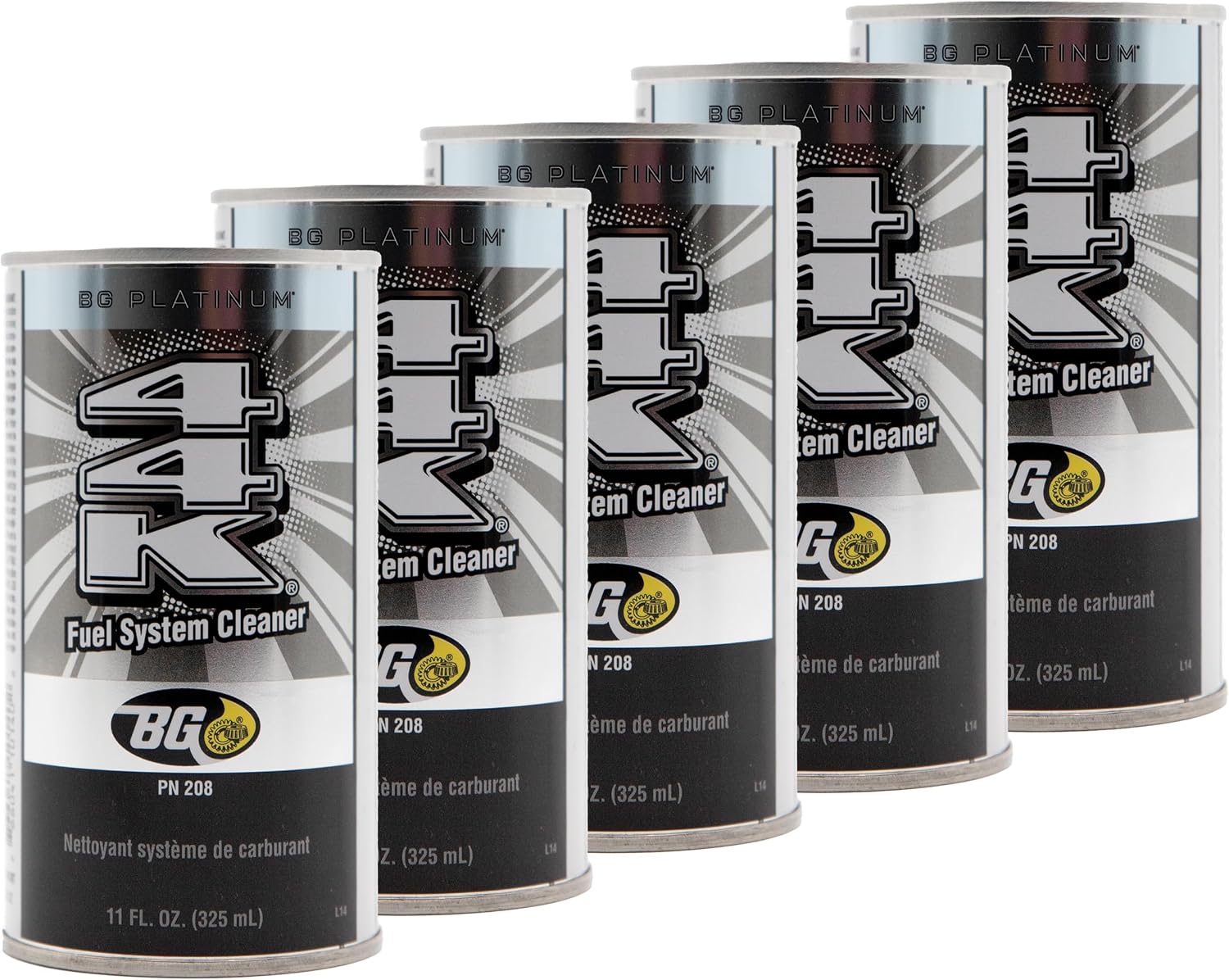5 Cans of New BG Platinum 44k Key Chain