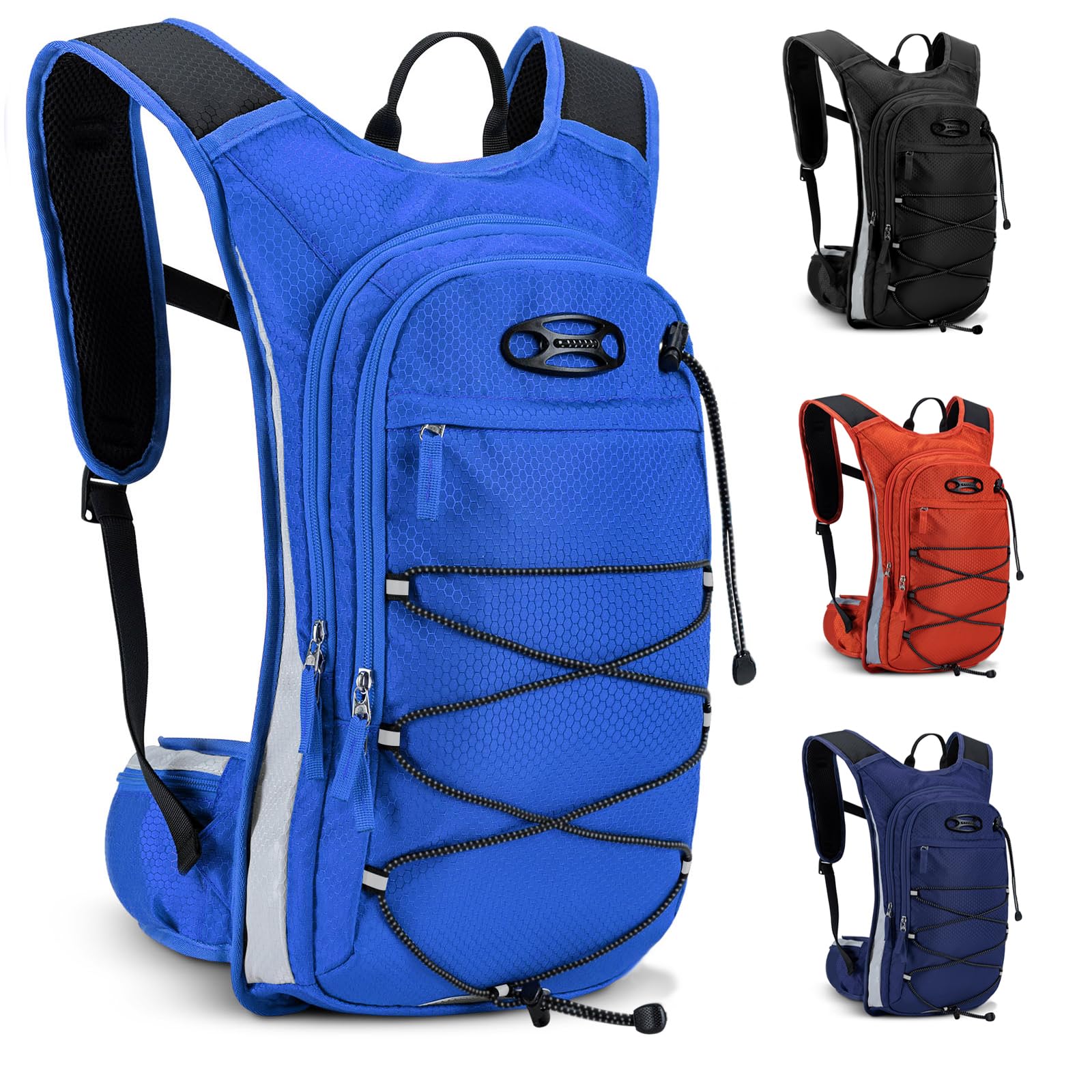 NOOLA Hydration Backpack, Insulated Hiking Water Backpack with 3L TPU Water Bladder for Men Women, Running Hydration Pack Hydro Daypack for Hiking, Trail, Running, Marathons Race, Cycling