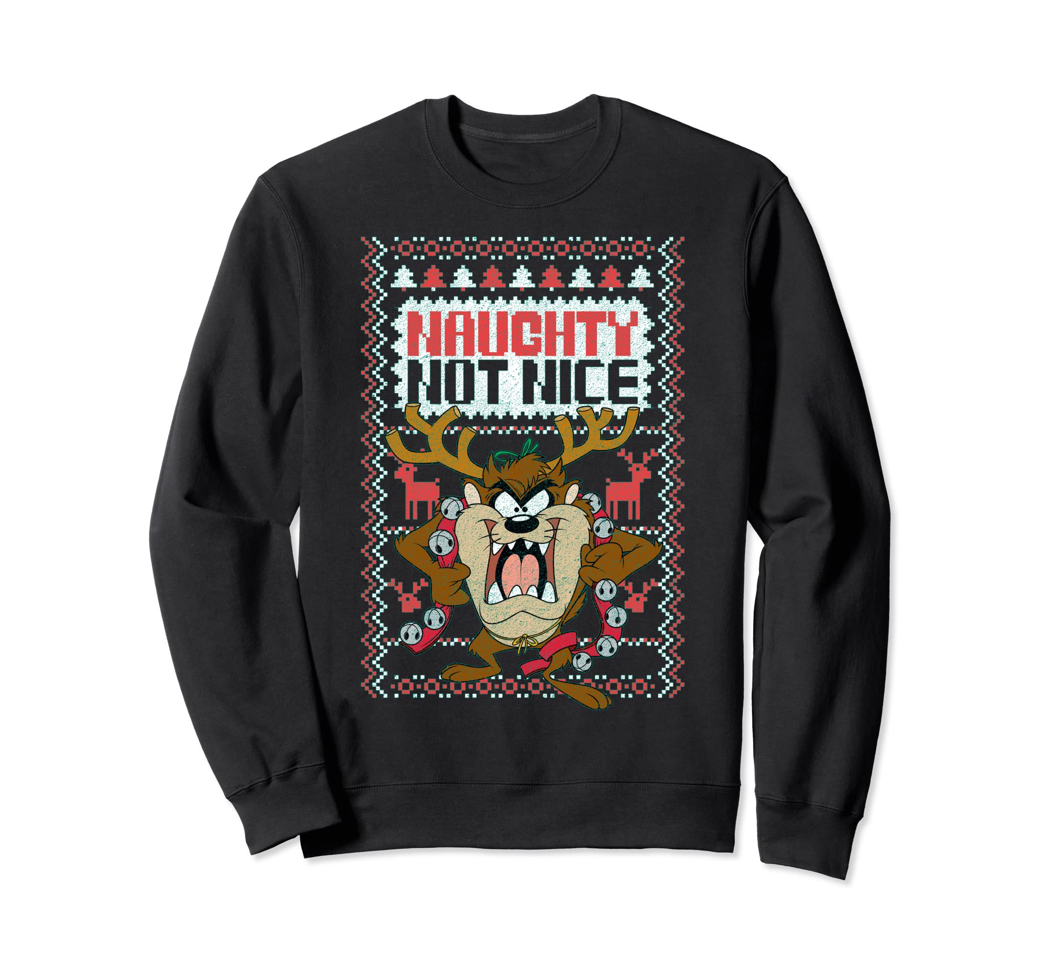 LOONEY TUNESTasmanian Devil Xmas Naughty Sweatshirt