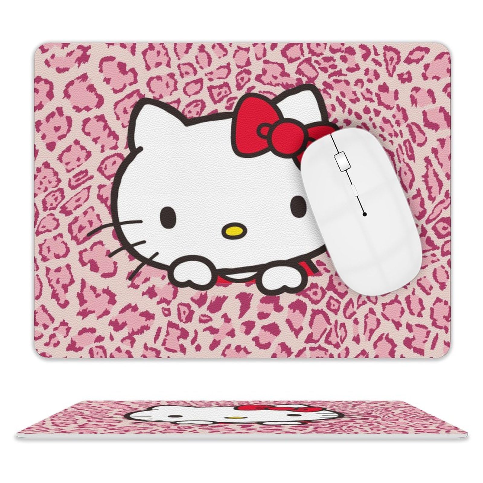 Amazon.co.jp: マウスパッド ハローキティ ピンクのヒョウ柄