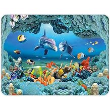 Decorita 10011502227 Akvaryum Desen Cam Kesme Tahtas , 29cm x 34cm