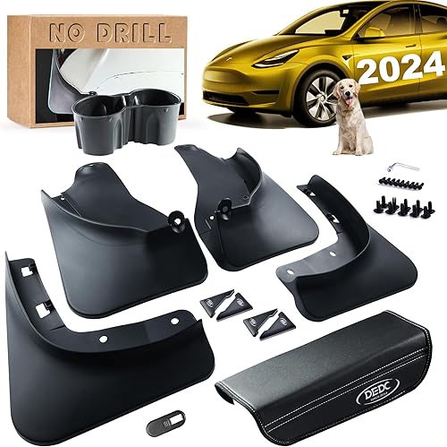 Accesorios de silicona actualizados 2024, solapas de barro diseñadas por el fabricante original no requiere perforación incluye herramientas de