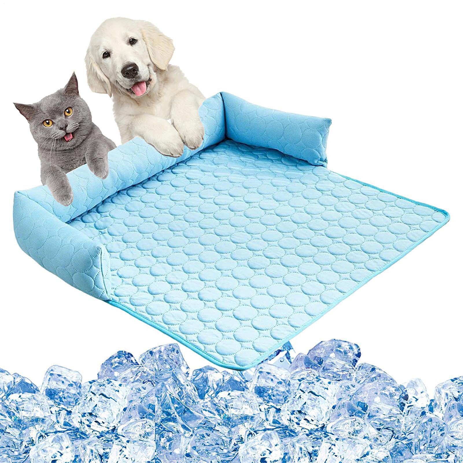 Matelas confortable et respirant pour panier de voyage et chien en été