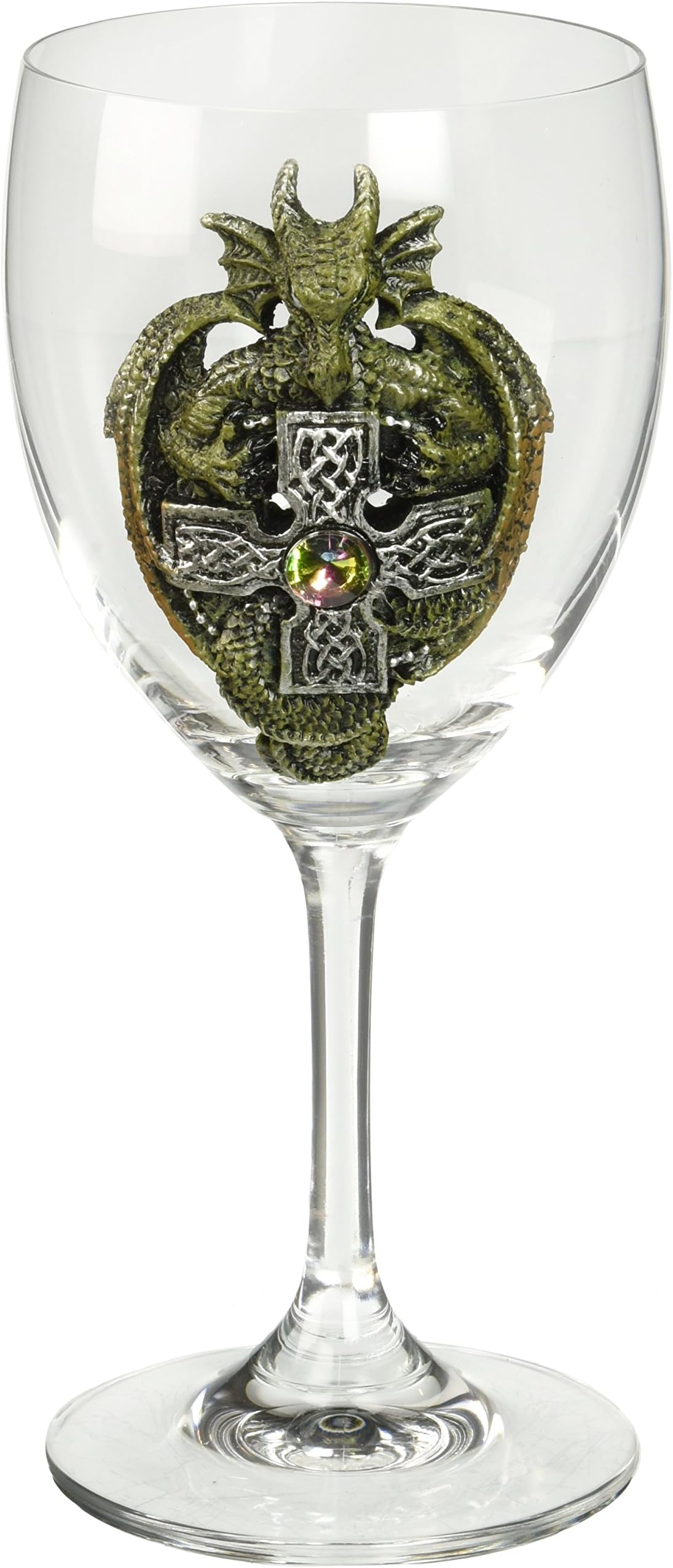Dragon Glass Goblet, Green