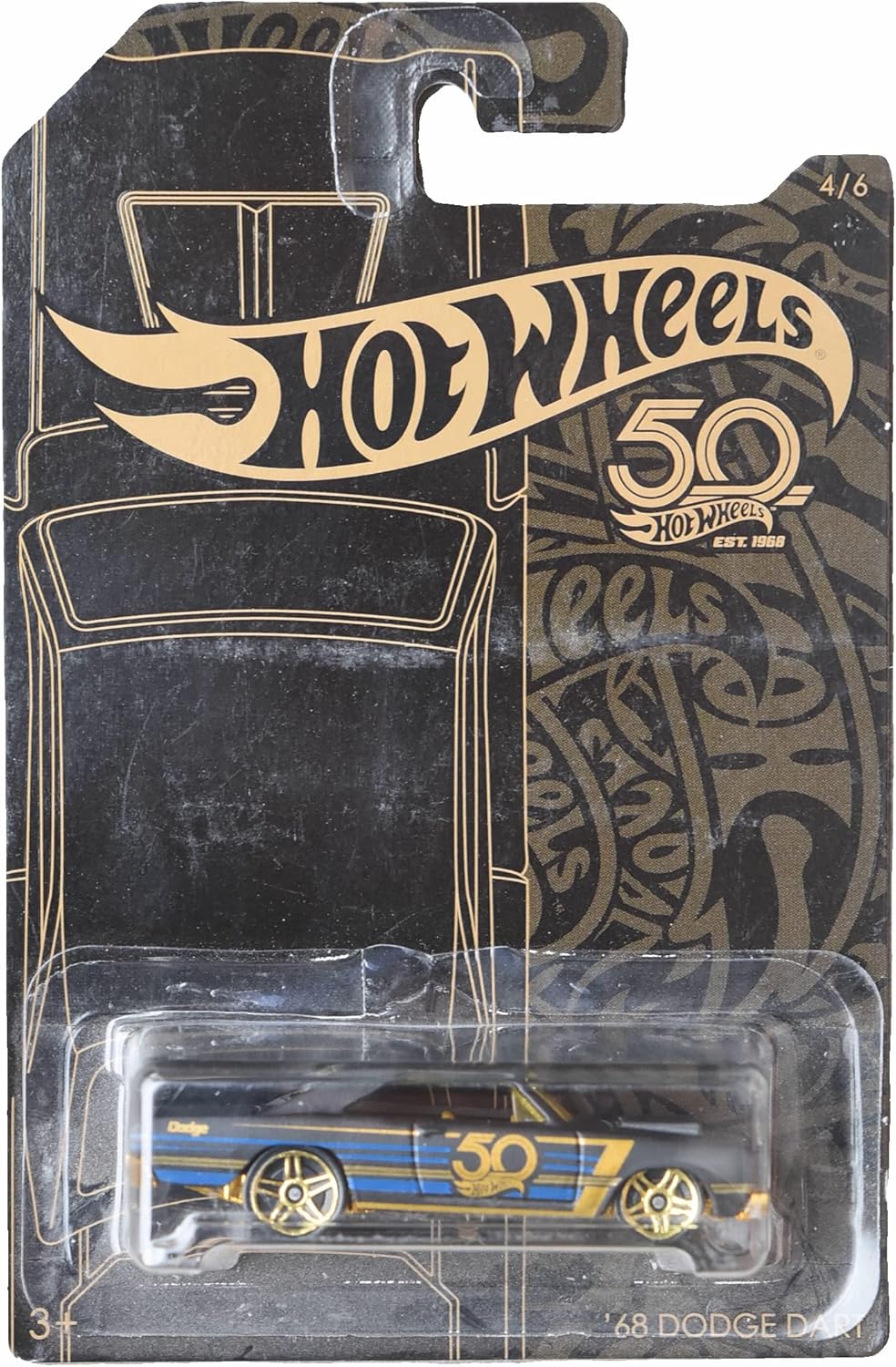 Hot Wheels 1968 Dodge Dart 1:64 Scale Car