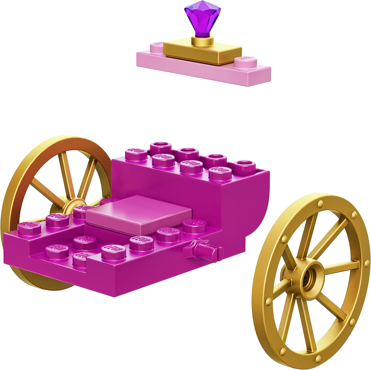 LEGO Ariel's Dolphin Carriage Playset 10723 - Image 8