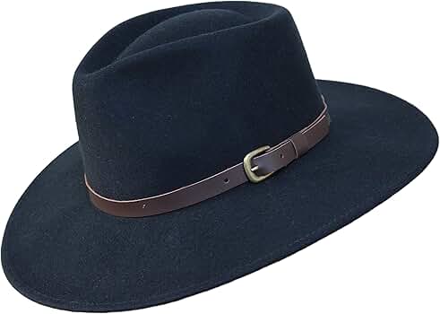 【新品タグ付】ALEXIA STAM Flat Brim Fedora Hat 81FuPwmdxvL._AC_SY350_QL65_.jpg