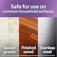 Vista 3 de Clorox Scentiva Toallitas desinfectantes, lavanda y jazmín, pomelo y azahar, y coco y nenúfar, 75 unidades cada uno, paquete de 3