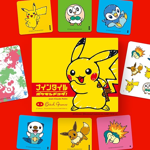 Oink Games Board Game Nine Tiles Pokémon Dokoda For Ages 6 and Up, For 2-4 Players - 2