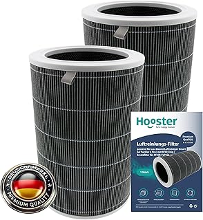 Juego de 2 filtros HEPA compatibles con Xiaomi Smart Air Purifier 4 Pro (no 4 Lite ni 4 Compact), con chip RFID, filtro de repuesto para M15R-FLP-GL