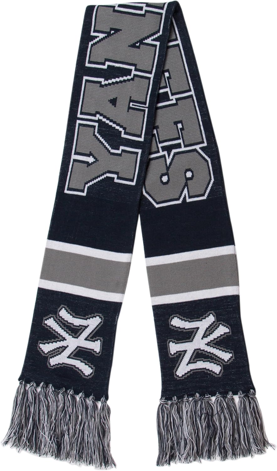 MLB New York Yankees '47 Breakaway Scarf with Tassels, One Size Fits Most, Navy : Sports & Outdoors
