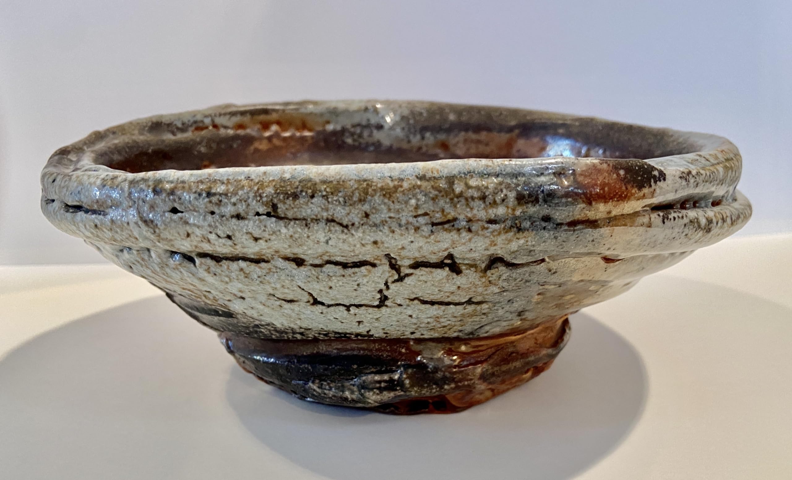 Amazon.co.jp: 熊野九郎右エ門作 シノ熊鉢 陶房旅枕椀寮 共箱 : ホーム