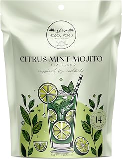 Citrus Mint Mojito Green Tea: a Craft Mocktail Tea by Happy Valley Tea Company