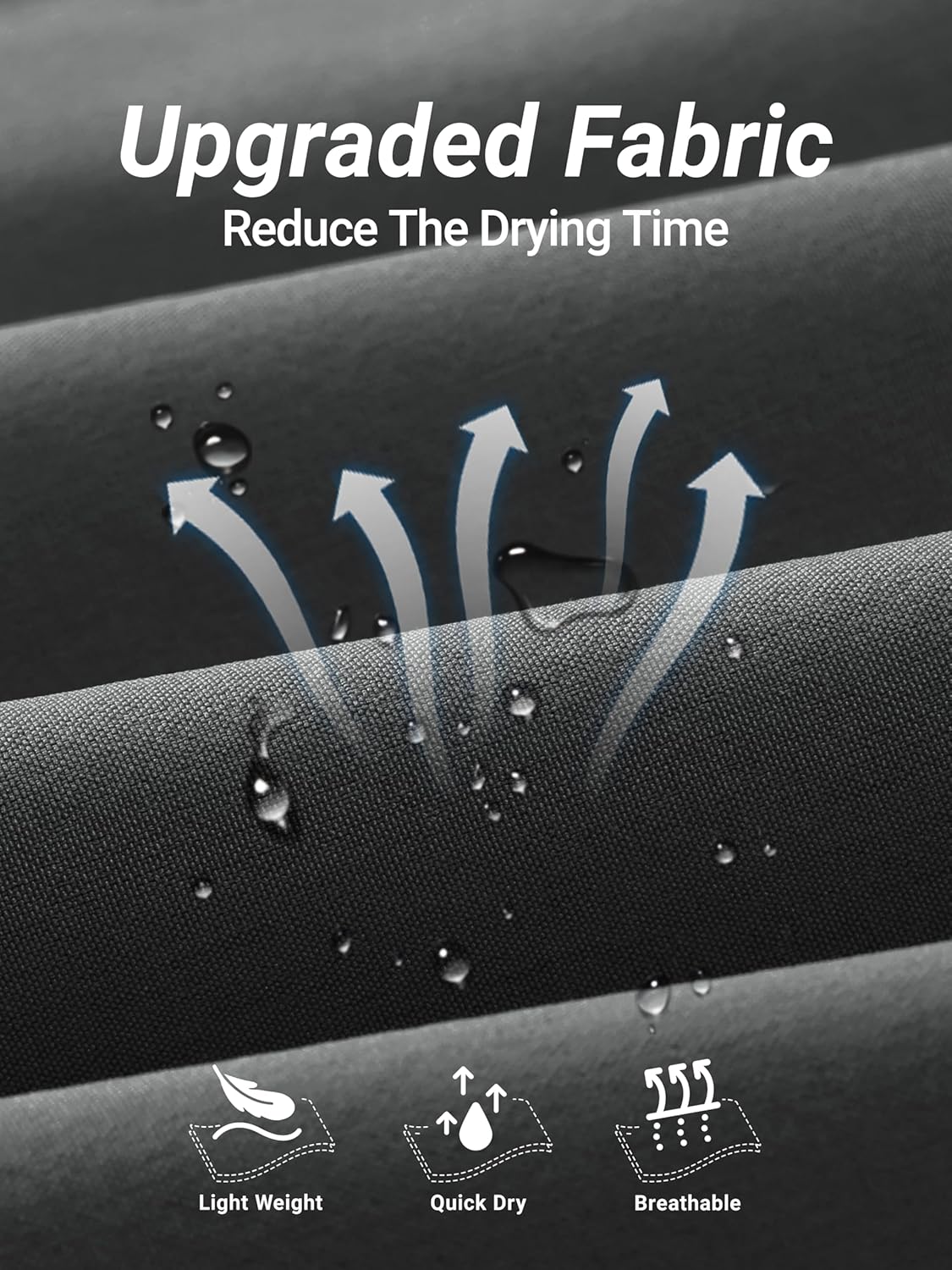 Arcweg Men's Big & Tall Swim Trunks - Quick Dry Board Shorts with Compression Liner & Zipper Pockets (2X-6X) - Image 8