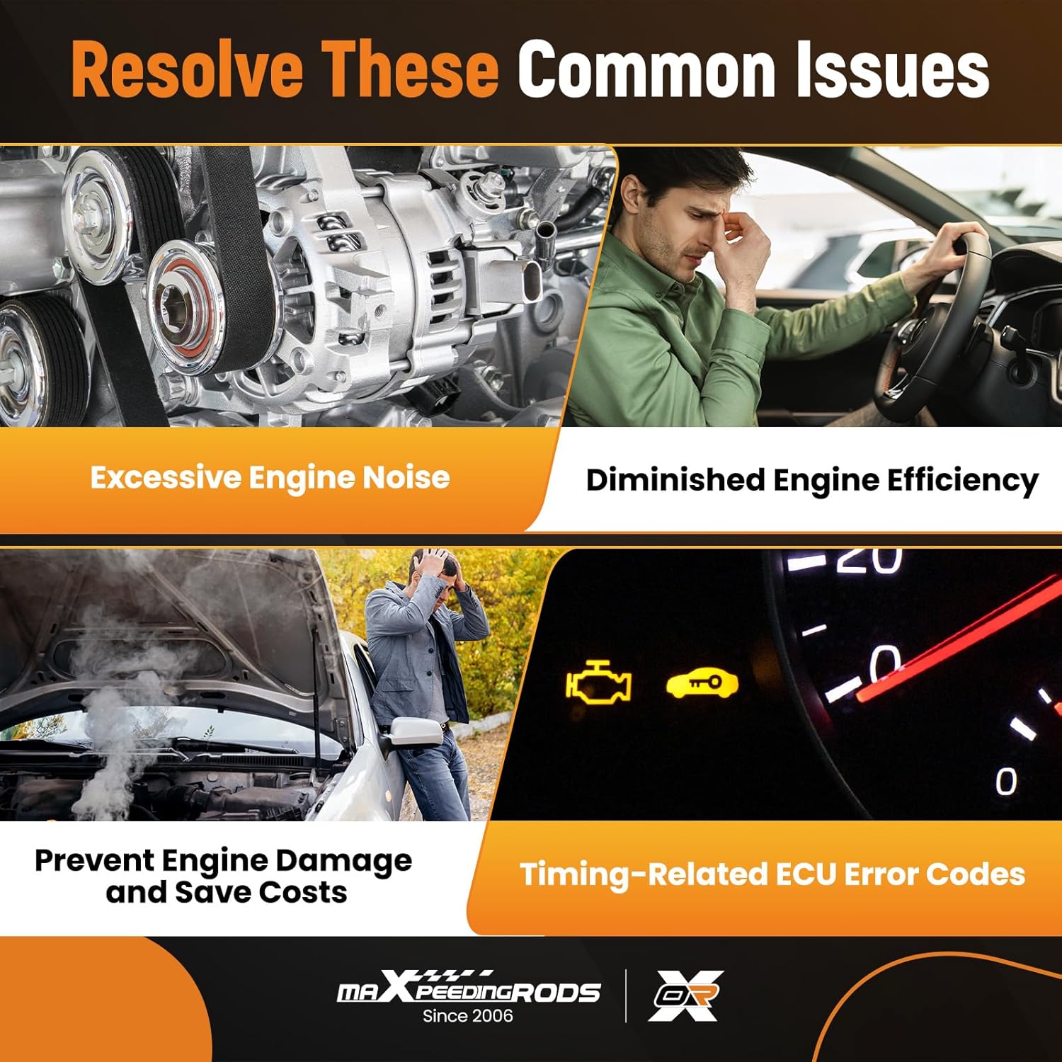 maXpeedingrods 39389 Belt Tensioner and Pulley Assembly for 3.0L BMW X5 2011-2018 335i 2012-2016 435i 2014-2016 X3 535i 2011-2017 X6 2011-2018 X4 15-18 535i 11-16 535i GT 11-17 11288604266 11287599097