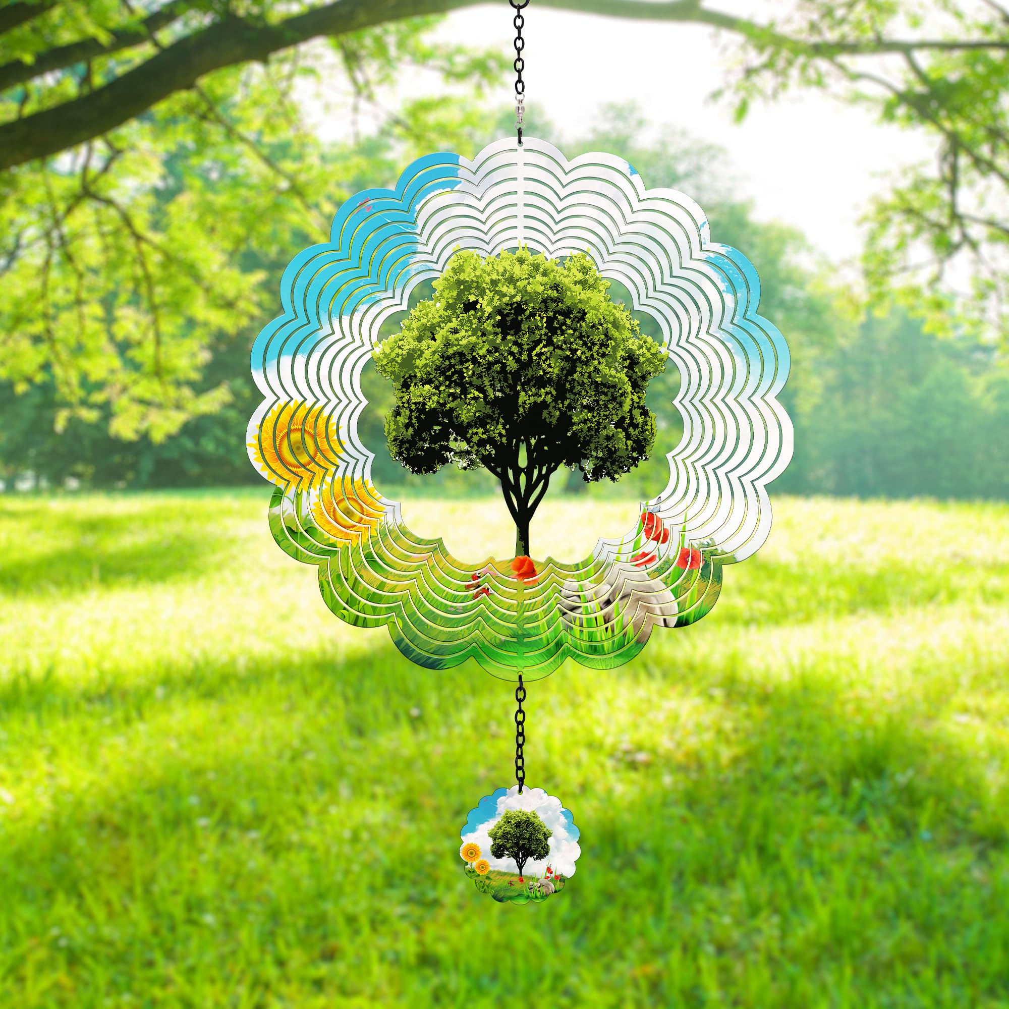 Amazon.com: Hanging Decor Outdoor,Outdoor Garden Decor, Wind
