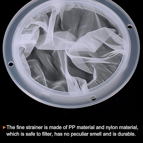 Miniatura 4 de PATIKIL Colador de filtro de alimentos de 6.1 pulgadas de diámetro exterior, 80 filtros de malla para cocina, coladores de malla fina para jugo,