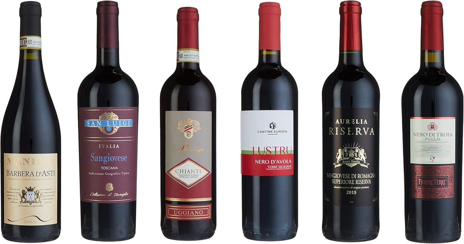 Wein Probierpaket Italien trocken (6 x 0,75 l)