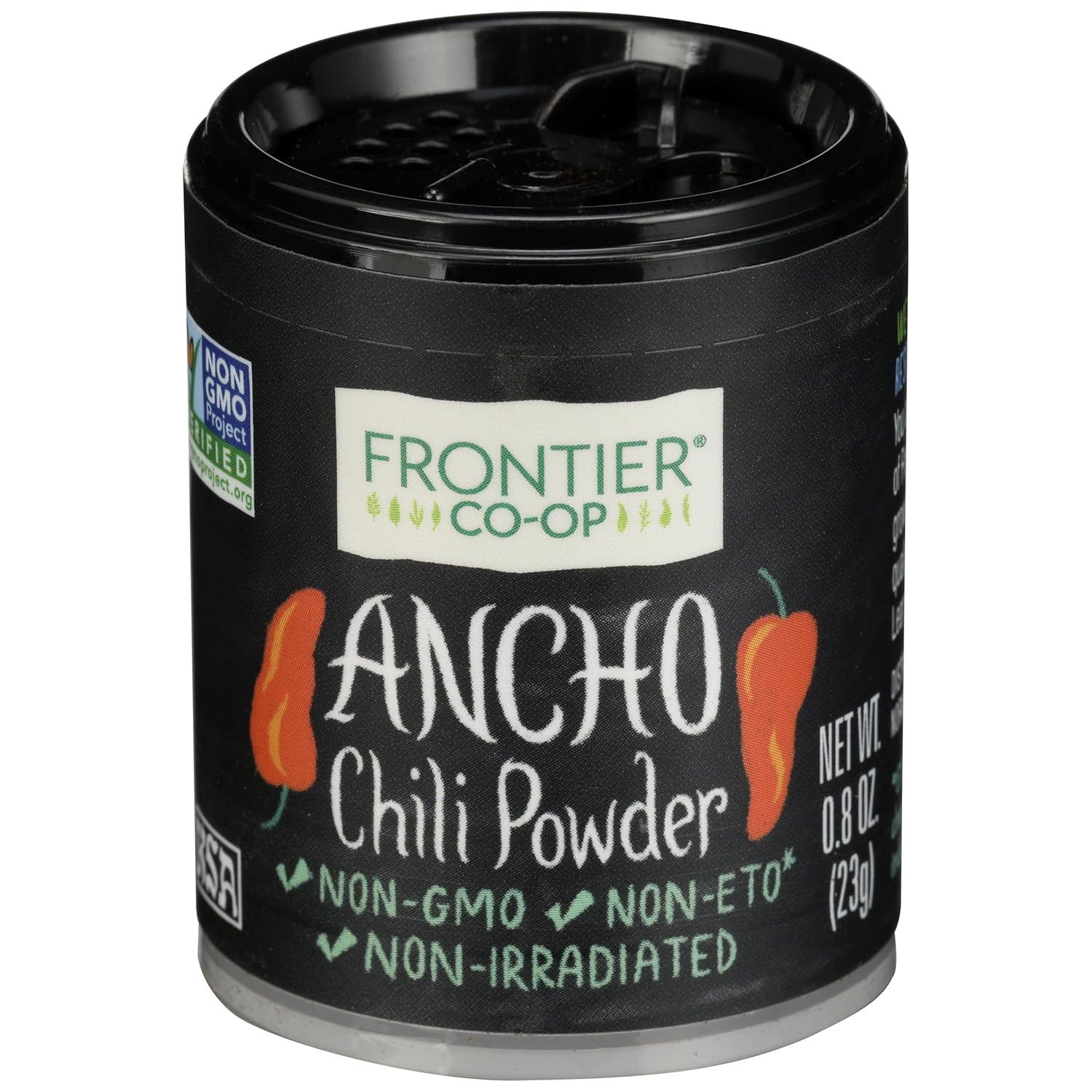 Frontier Chile ancho en polvo, 0.8 onzas Yaxa Colombia