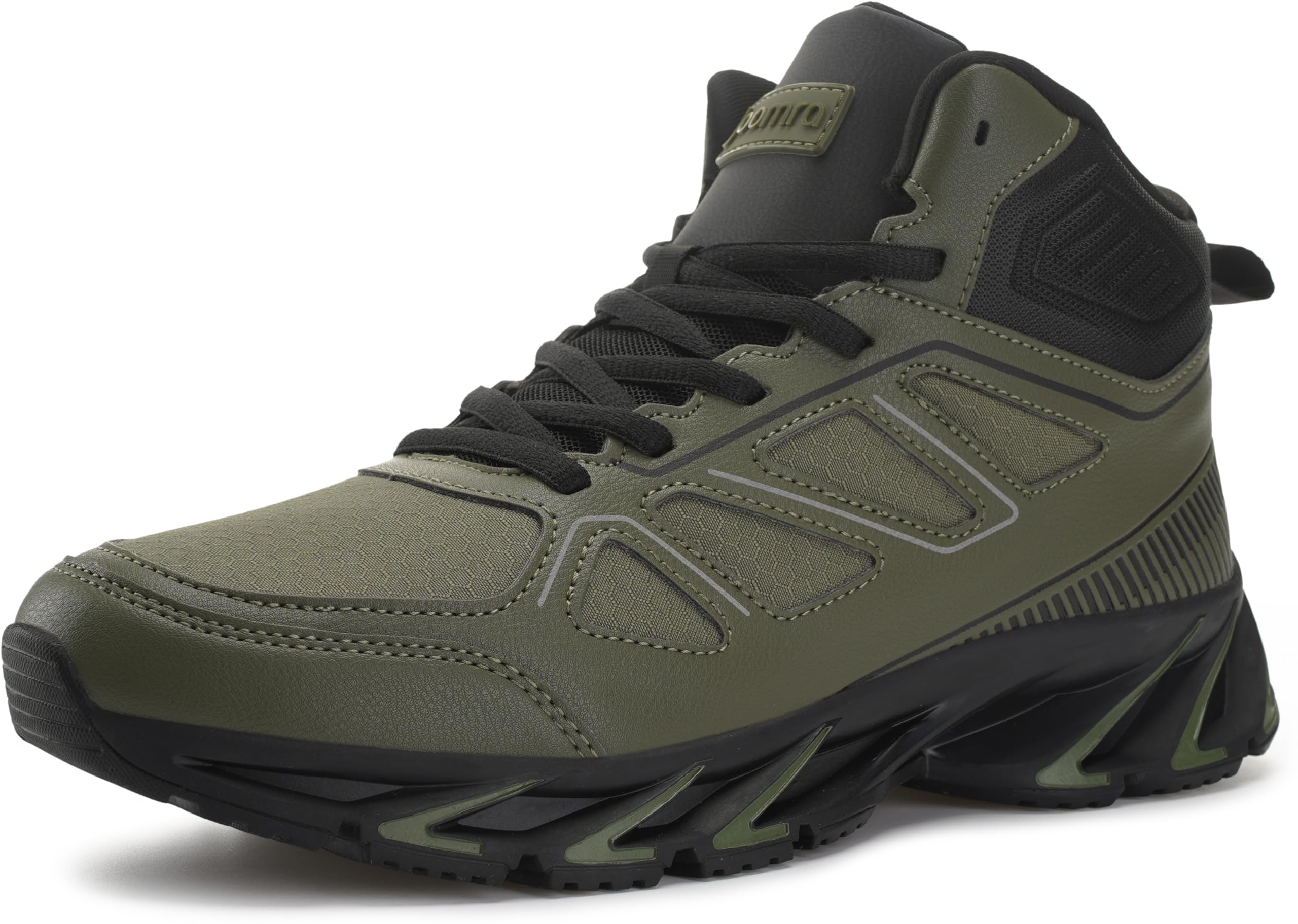 Joomra Men's Stylish Sneakers High Top Athletic-Inspired Shoes