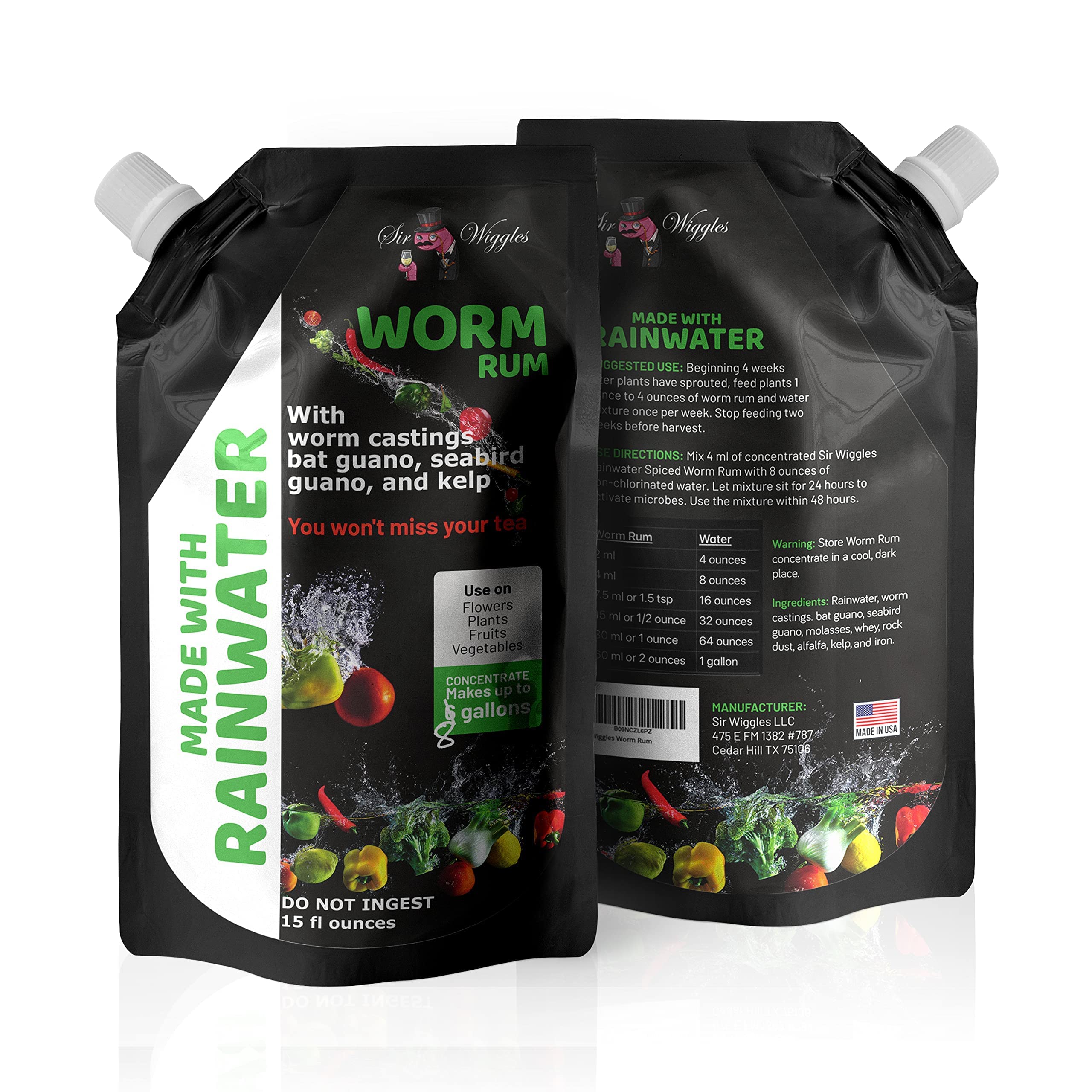 Buy Plant Food A Worm Tea Fertilizer Liquid Combo Worm Castings