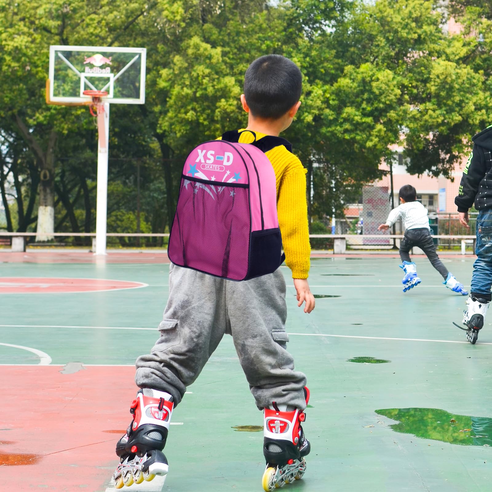 Bolsa para Patines en Linea Gran Capacidad Correa Ajustable Unisex Niños