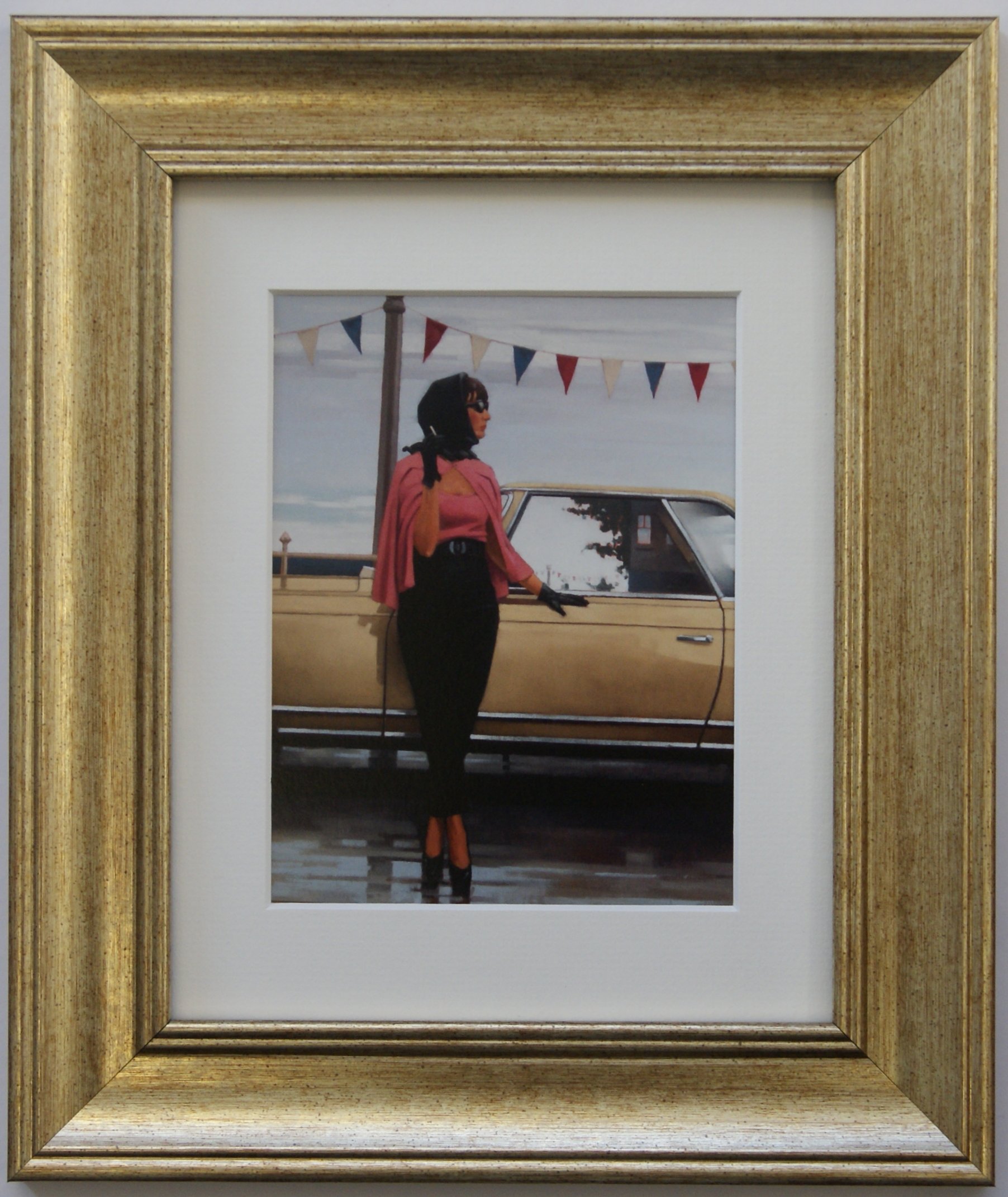 Keats Gallery Suddenly One Summer by Jack Vettriano Framed Art Print Picture (33cm x 28cm)
