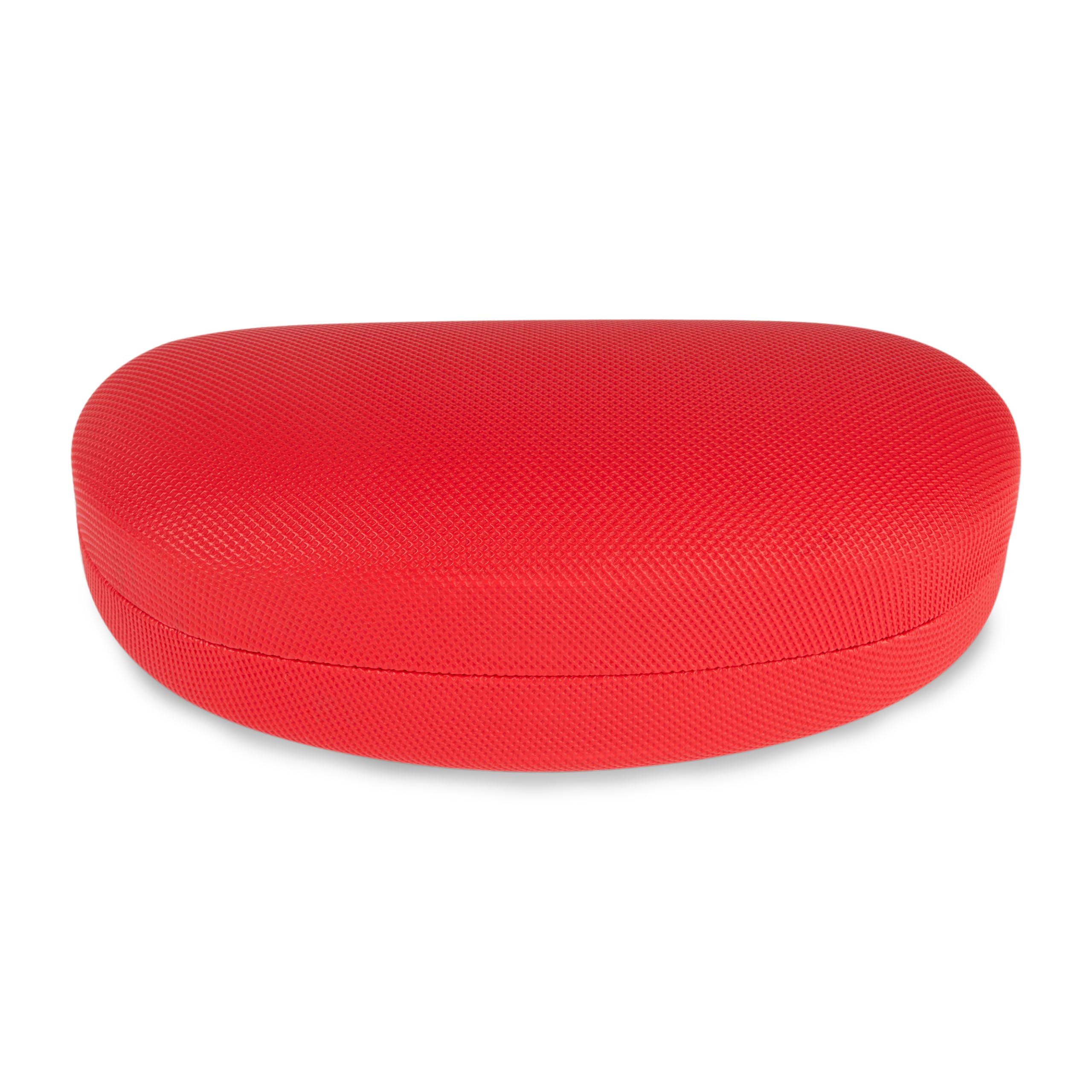 LAGO TERRA Portable Hard Shell Case For Glasses and Sunglasses (Large) - Red