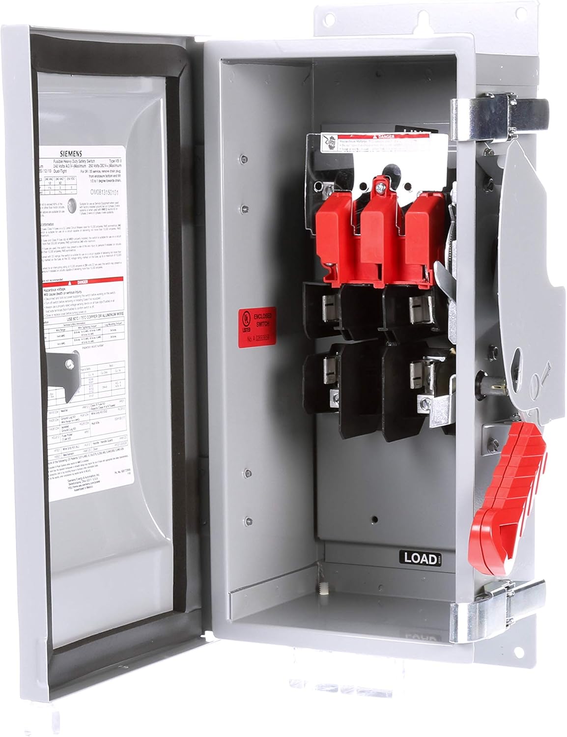 Siemens HF221J 30-Amp 2 Pole 240-volt 2W Fused Heavy Duty Safety Switches