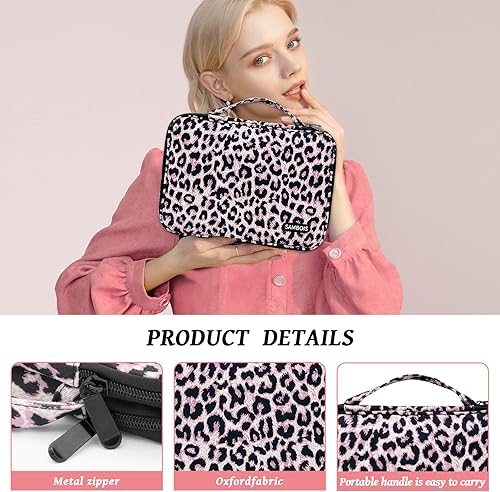 Miniatura 3 de Sambois Estuche de almacenamiento para 35 correas de reloj, organizador portátil para correa de reloj, bolsa de almacenamiento compatible con Apple