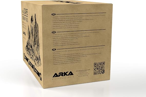 ARKA Dragon Stone Set 5 kg 10-30 cm - myScape Rocks Aquascaping | natural clay stone, plantable, offers hiding spots, for aquascaping, aquarium, terrarium, garden, freshwater