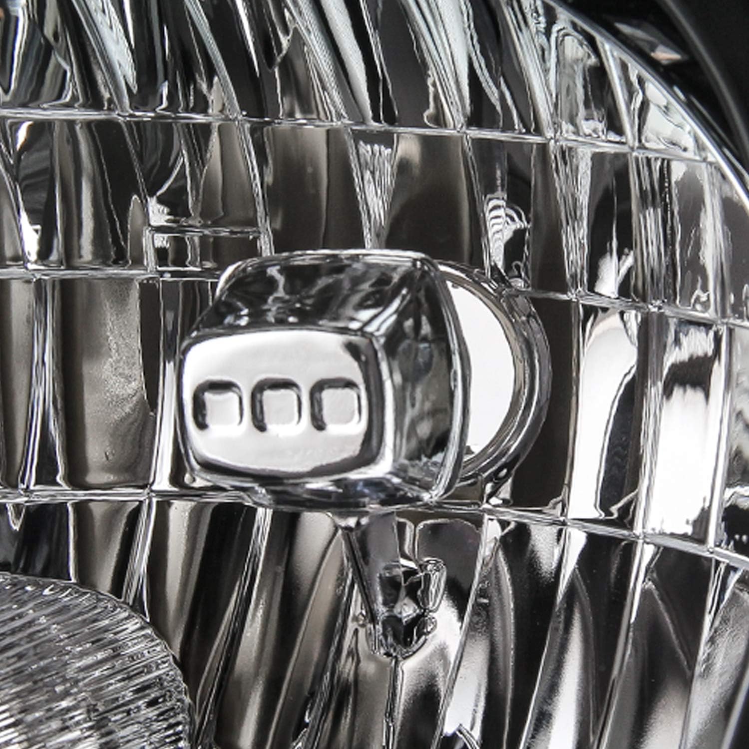 AKKON - Fits 2009-2021 Frontier Extended Crew Cab Pickup Truck [Halogen Style] Black Headlights w/Amber Side Signal Pair