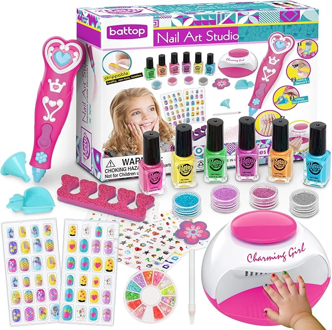 LemonDream Kids Nail Polish Sets,Gifts for Girls Nail Varnish Sets,Nail