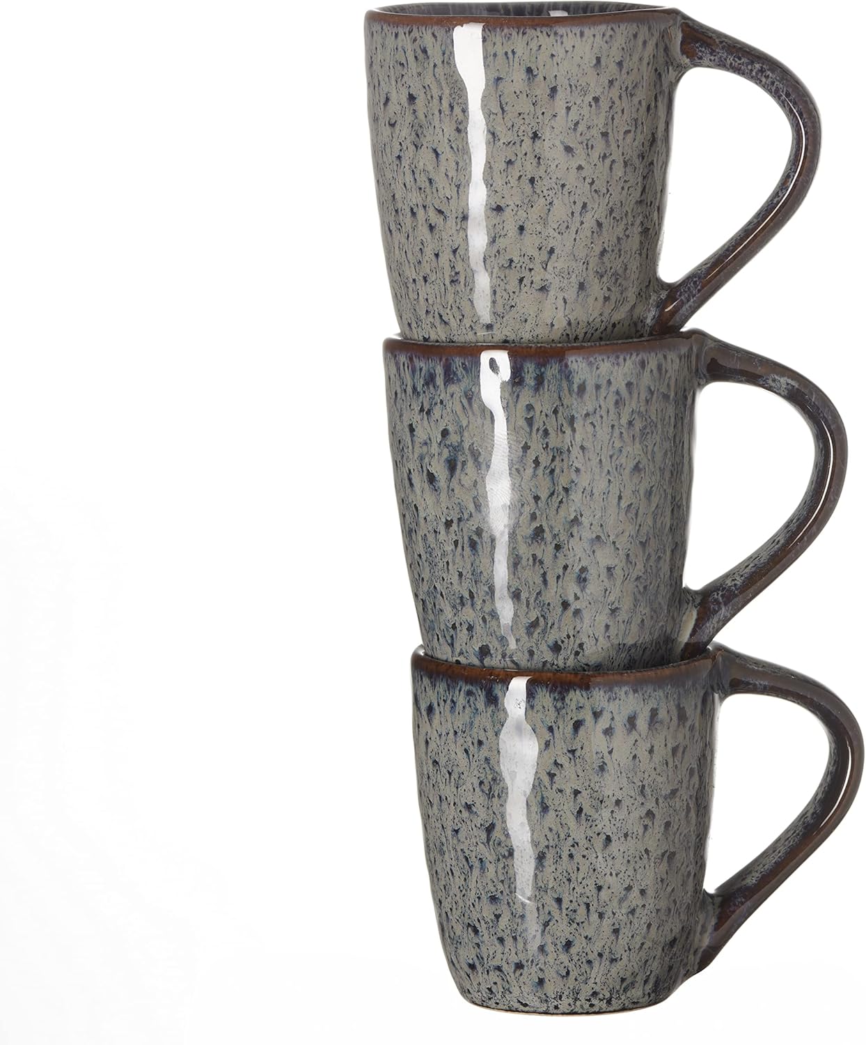 LEONARDO 018594 Espresso Cups, 90ml, Gray, Set of 4