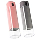 Touchscreen Screen Cleaner Kit 2 Pcs, Phone, Tablet and Car Screen Cleaner, Two in One Spray and Microfiber Cloth(Grey&Pink)