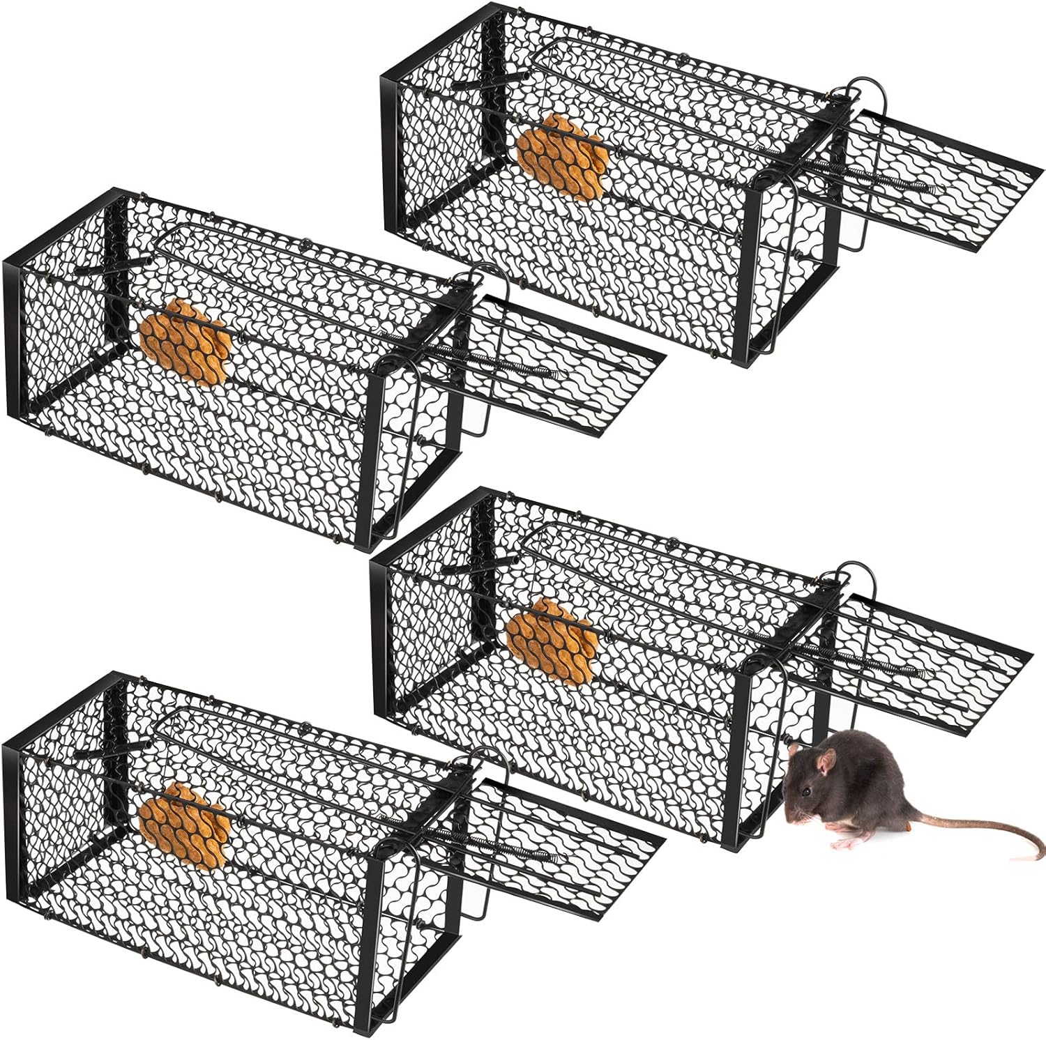 Humane Rat Trap Chipmunk Squirrel Rodent Trap Foldable