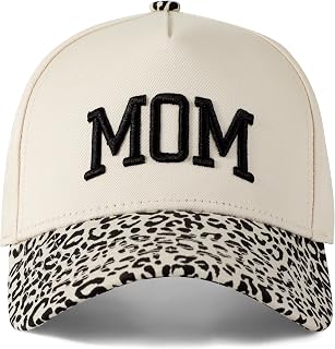 Womens Trucker Hat|Best Mom Ever Embroidery Adjustable Hat for Women from Daughter Son