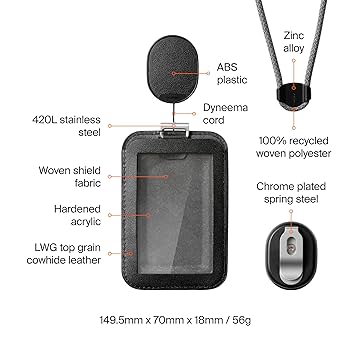 Amazon.com : Orbitkey ID Card Holder Pro | Made with LWG